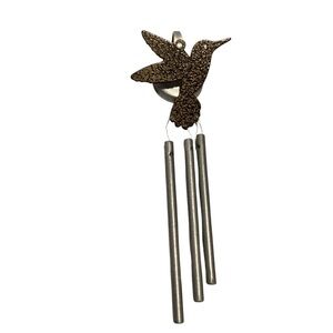 Small Hummingbird Wind Chime‎ Magnet Metal fridge/office Decoration
